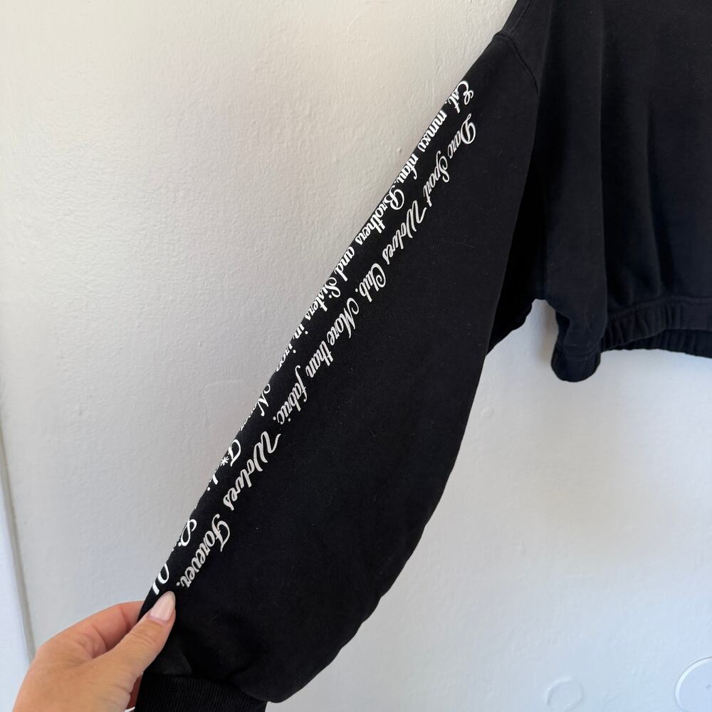 Darc sport cropped crew Neck sweatshirt - Picture 3 of 6